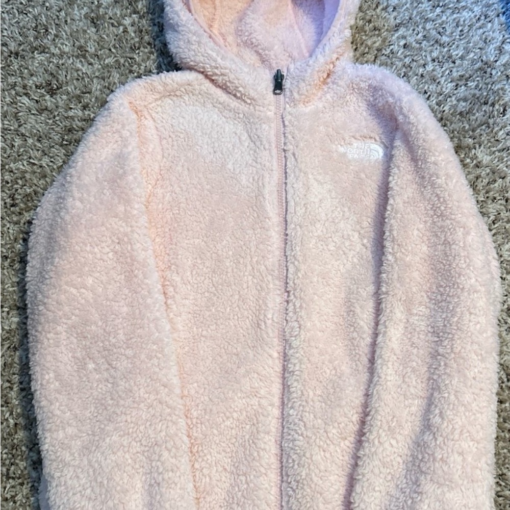 The North Face Kids Pink Fleece Jacket